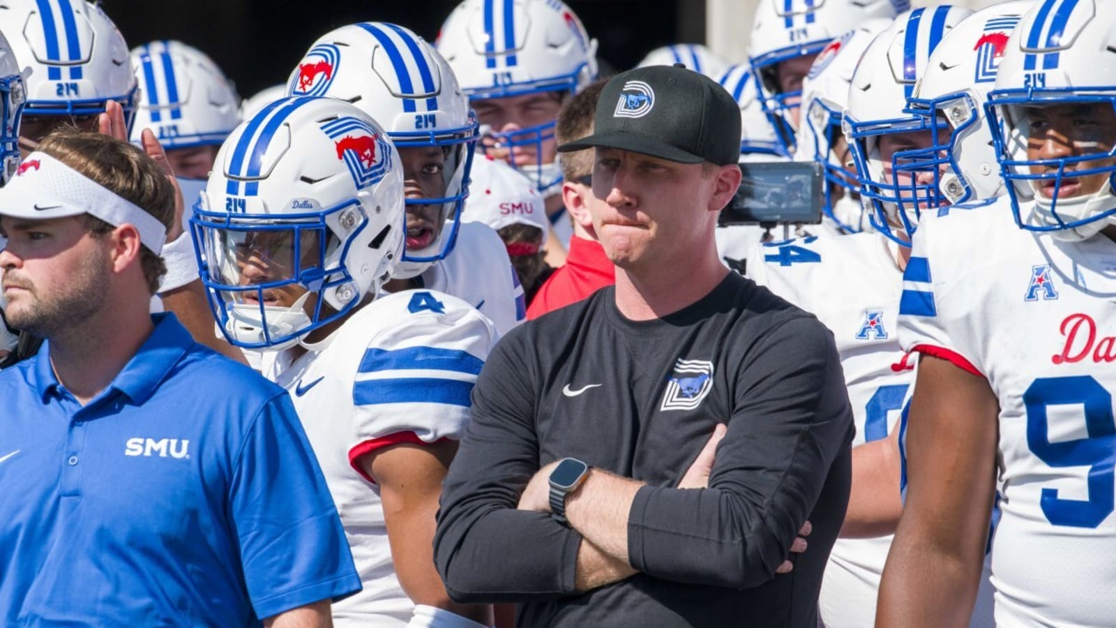 SMU&#39;s Rhett Lashlee Takes Shot at SEC: 'That&#39;s Not Depth'