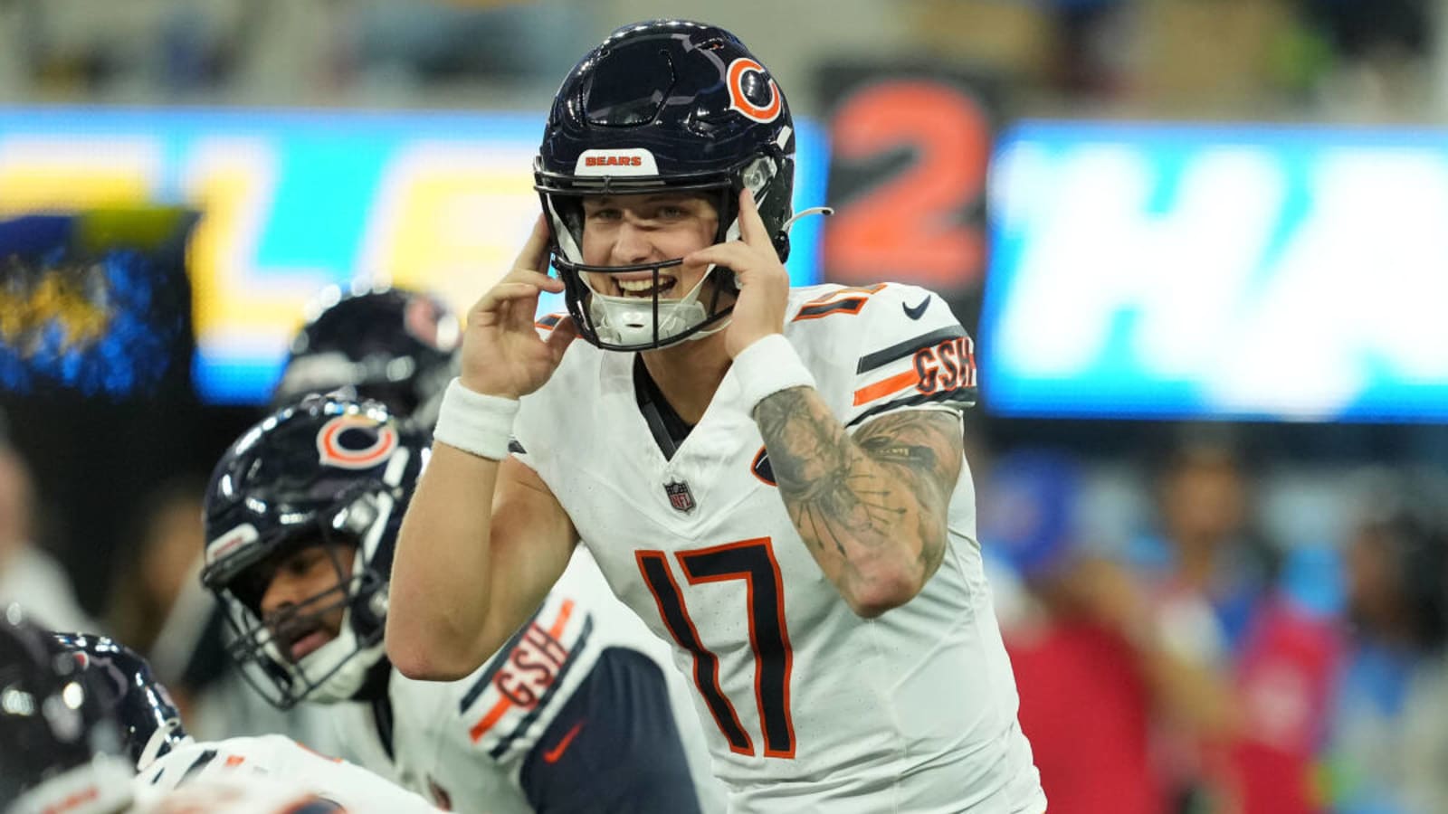 Tyson Bagent reflects Chicago Bears frustration on the day