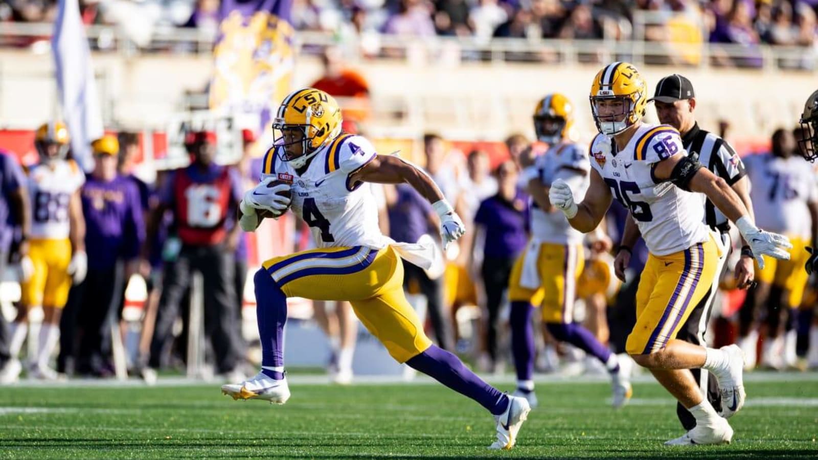 Brian Kelly Provides Key Update on LSU Running Back John Emery