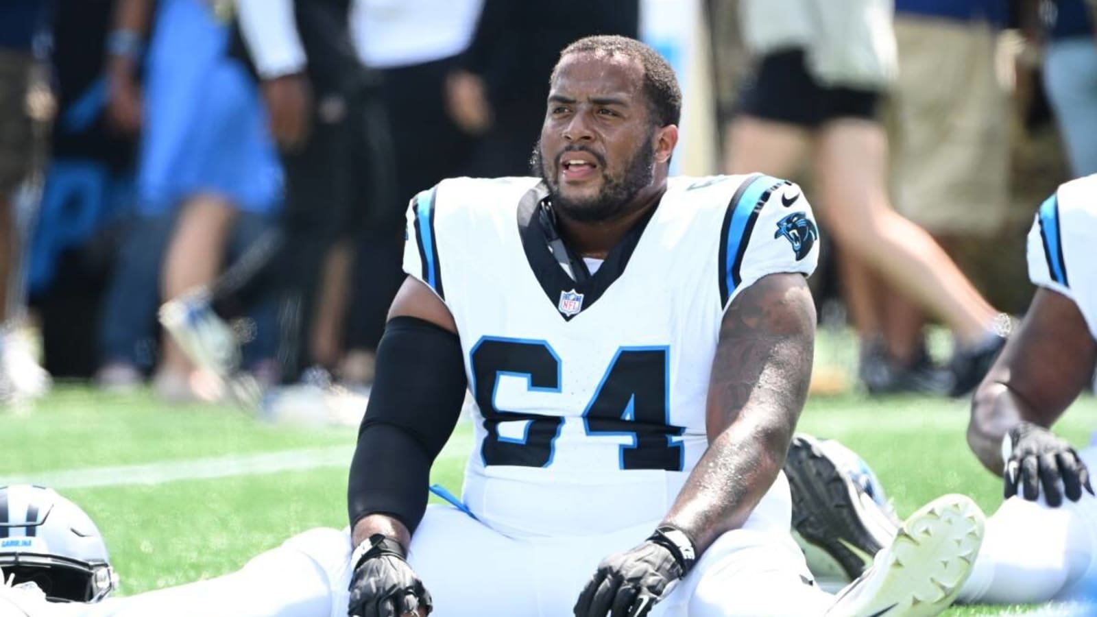 Panthers OL Justin McCray Carted Off Field On First Play vs. Saints