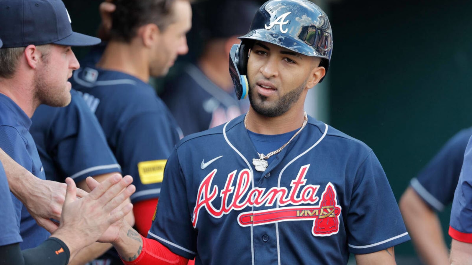 Watch: Eddie Rosario launches a solo shot to give the Braves a