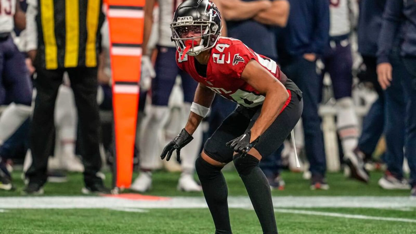 Falcons CB A.J. Terrell Shuts Down Not So &#39;Scary&#39; Commanders WR Terry McLaurin