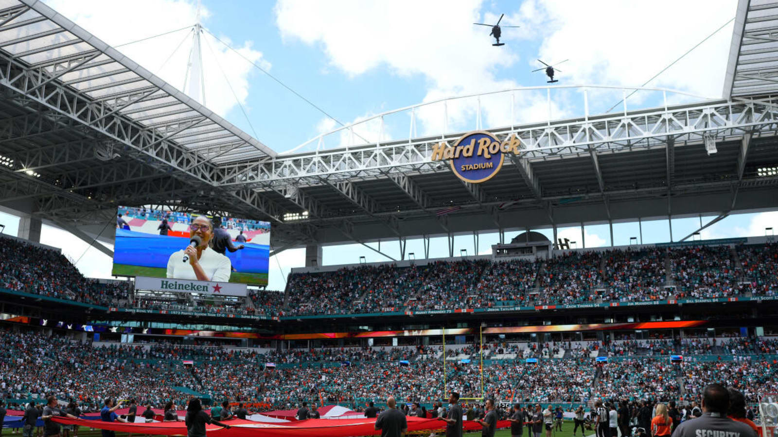 Dolphins reportedly make change to playing surface days before hosting Titans in primetime