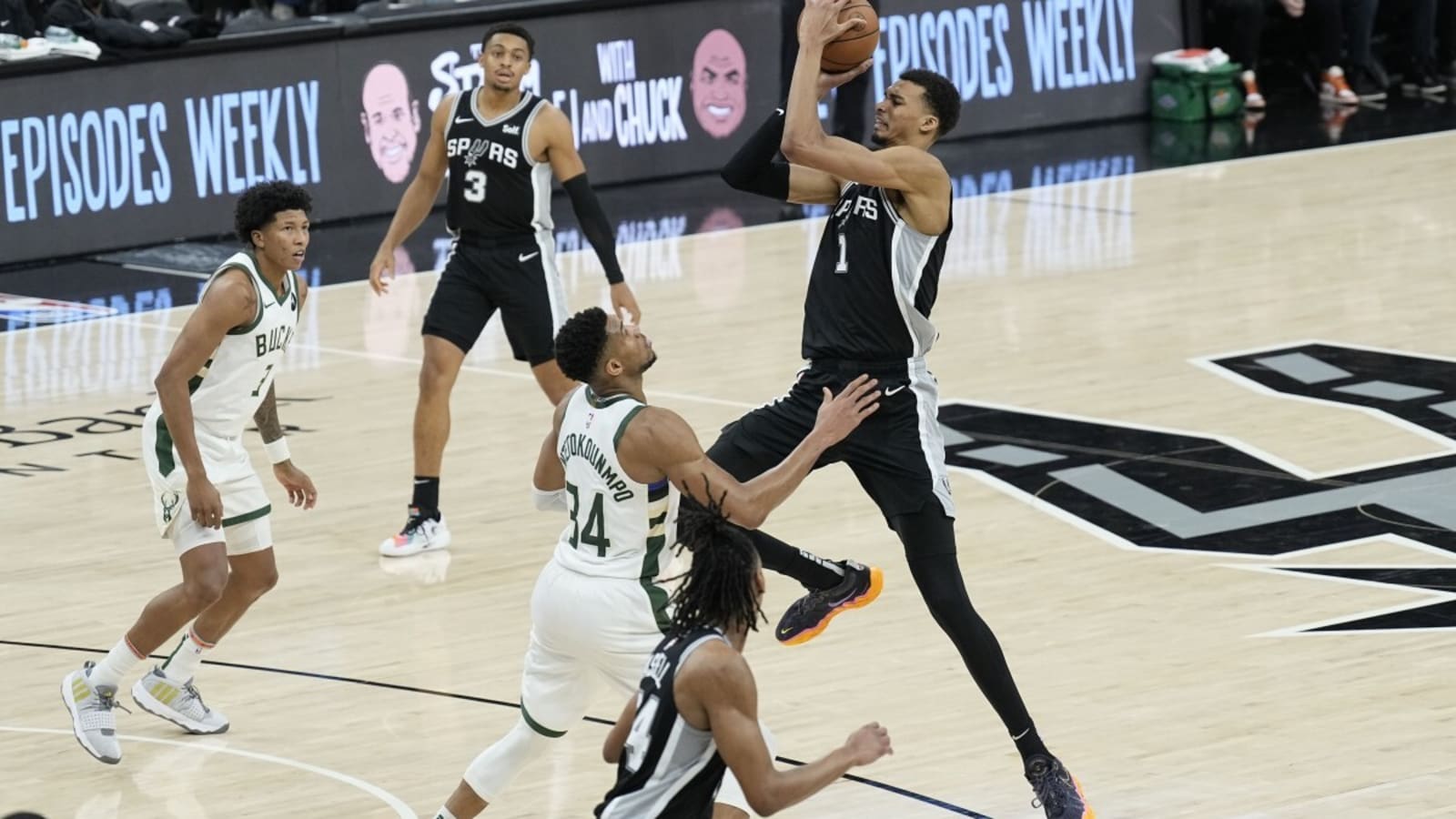 Giannis Antetokounmpo Thinks Victor Wembanyama Has A Chance To Become The GOAT