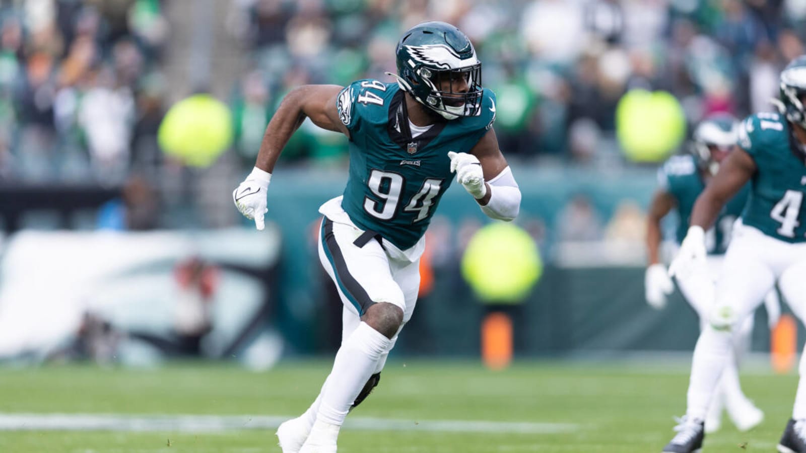 Eagles DE Josh Sweat switches up his jersey number again