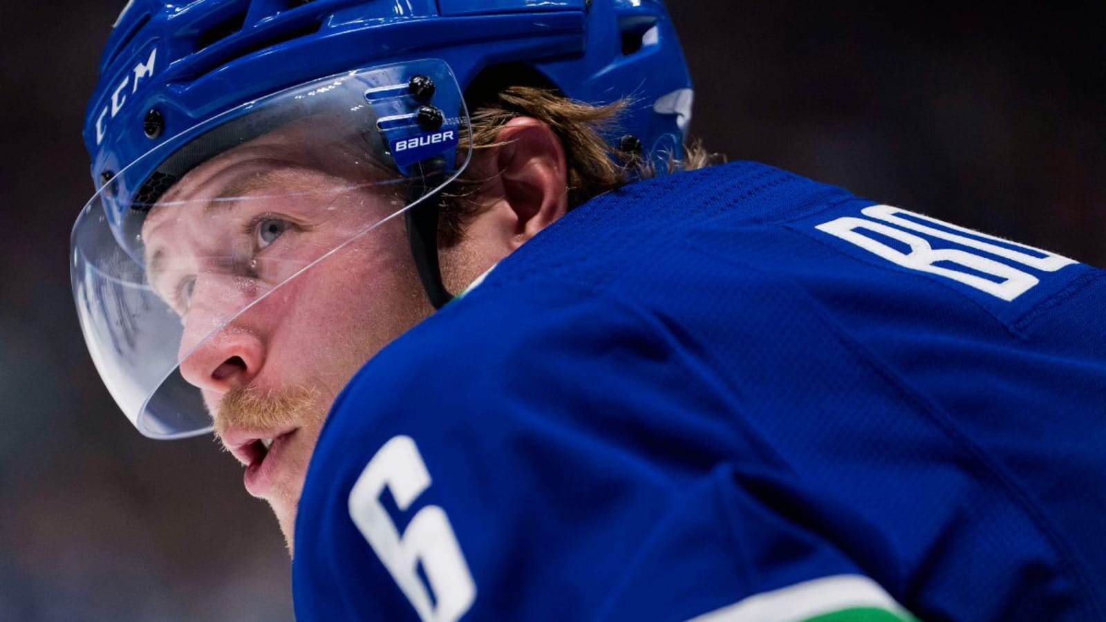 Canucks’ Brock Boeser out day-to-day with upper-body injury