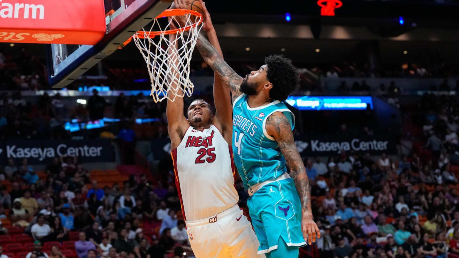 Miami Heat Top Charlotte Hornets with Late 4th Quarter Comeback, 113-109