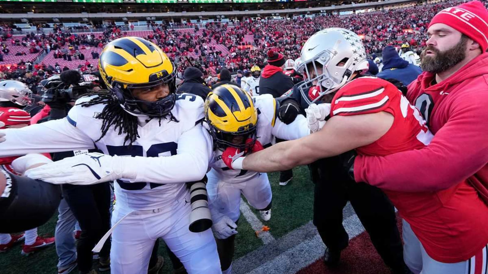 New Video Shows Key Moment That Sparked Michigan-Ohio State Brawl