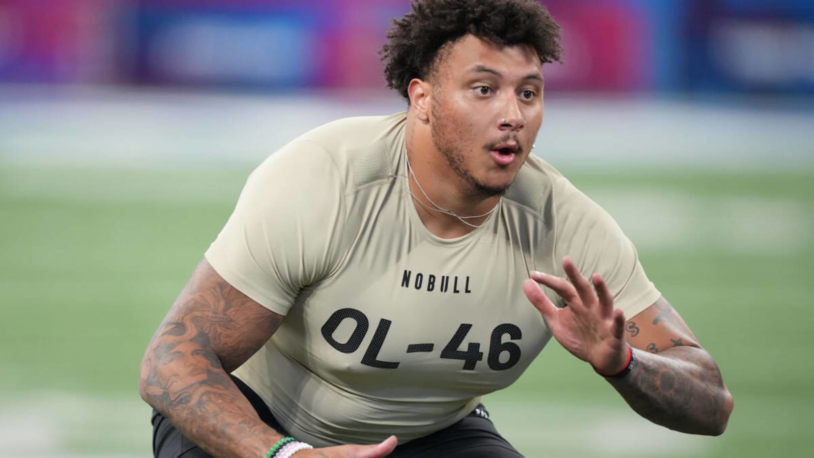 Las Vegas Raiders&#39; answer to their offensive line problems is in the fourth round of the 2024 NFL Draft
