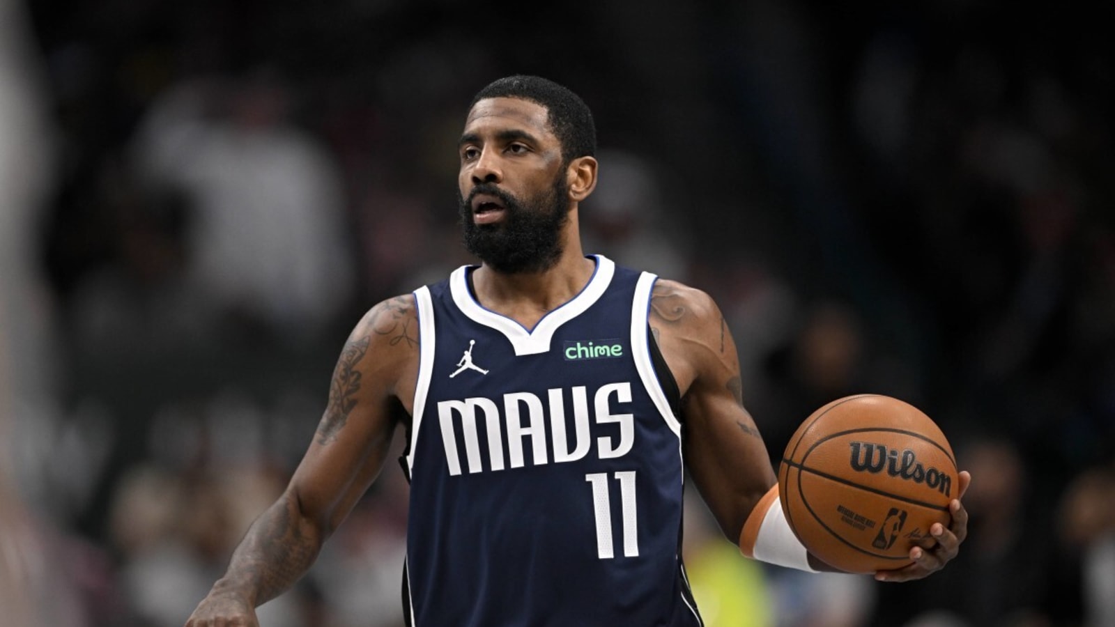 Kyrie Irving Gets Real On Mavericks Fans Protesting Luka Doncic Trade