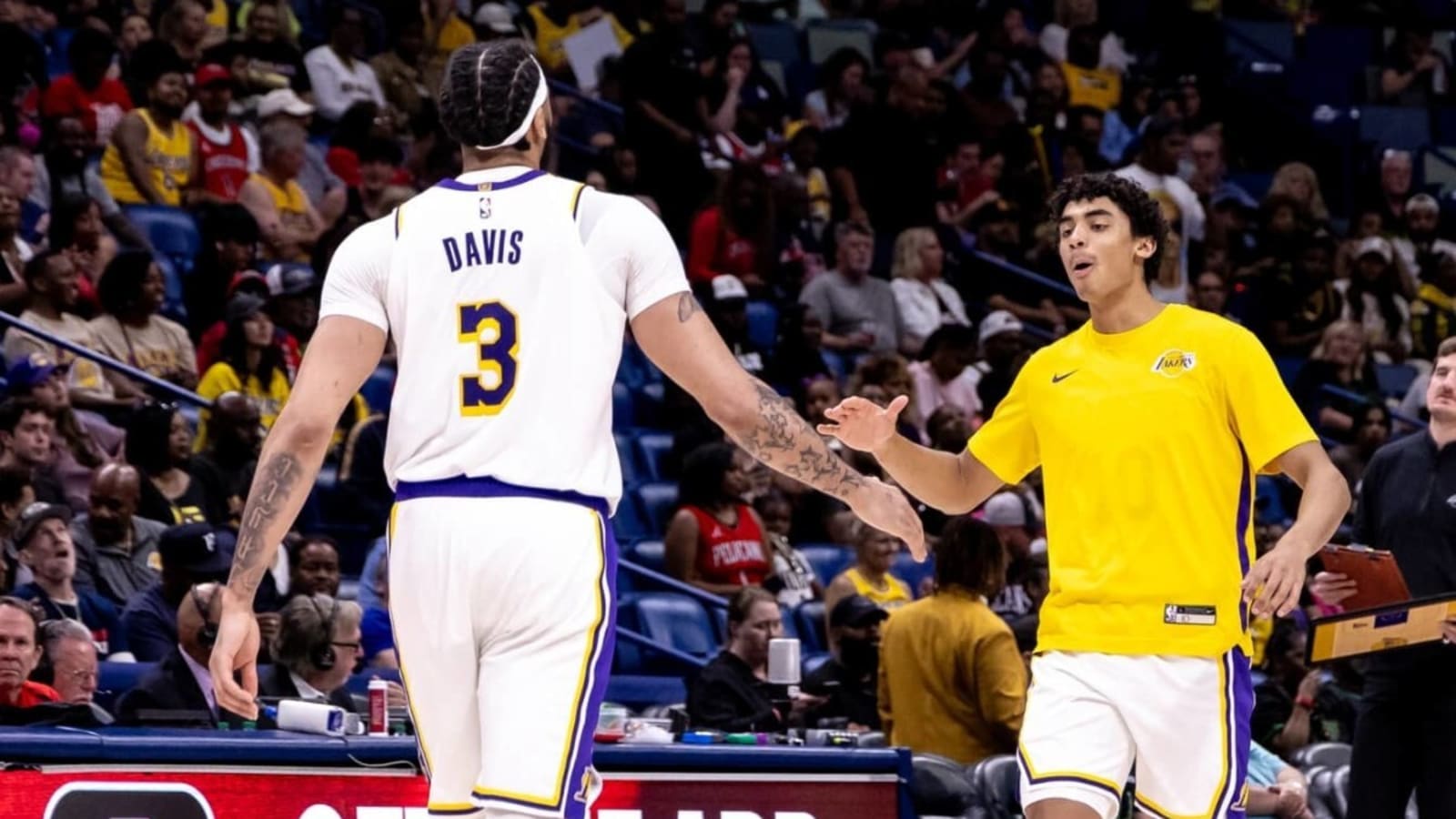 Anthony Davis On Max Christie: 'Defensively, He&#39;s Been An Animal'