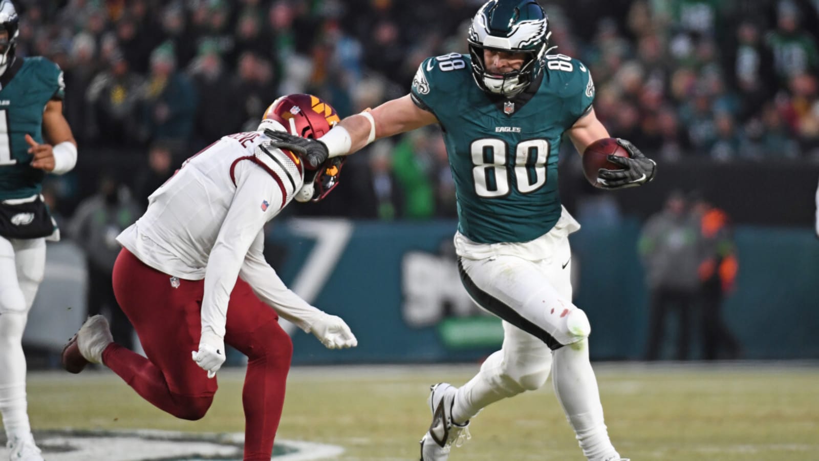 Eagles&#39; Howie Roseman leaves door open while addressing Dallas Goedert trade rumors