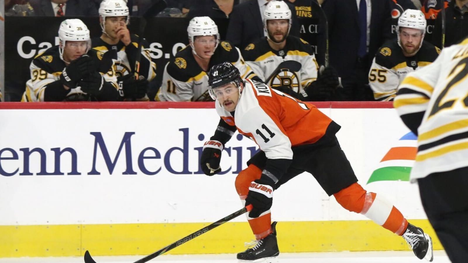 Flyers’ Travis Konecny Helps Defeat Penguins 3-2