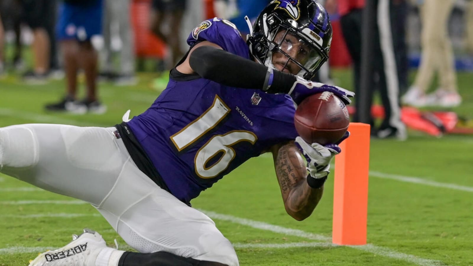 Ravens&#39; Tylan Wallace Wins AFC Special Teams Player of the Week