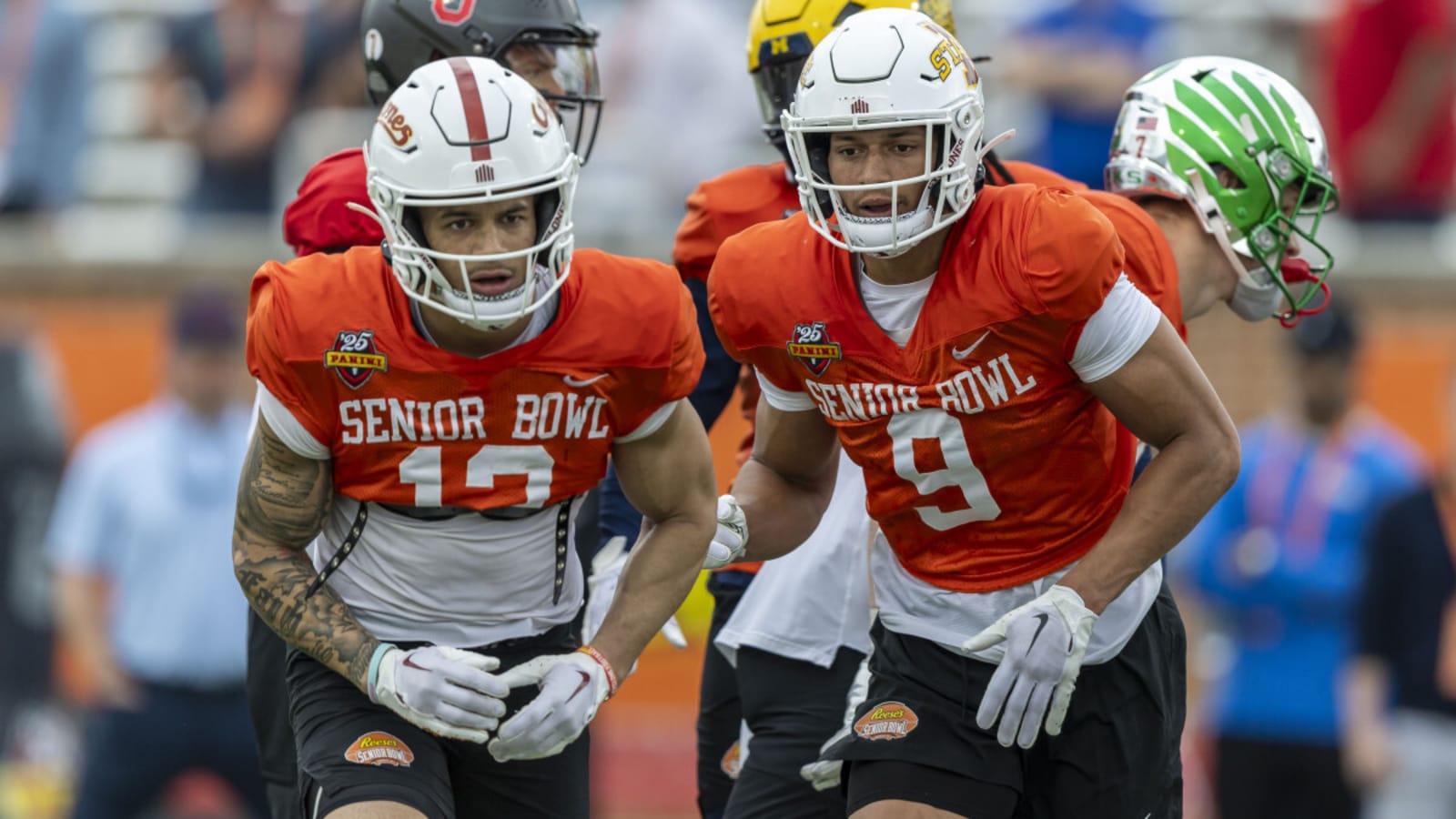 Jaylin Noel and Jayden Higgins are extremely different players, but that’s a big reason for Noel’s rise as a 2025 NFL Draft prospect