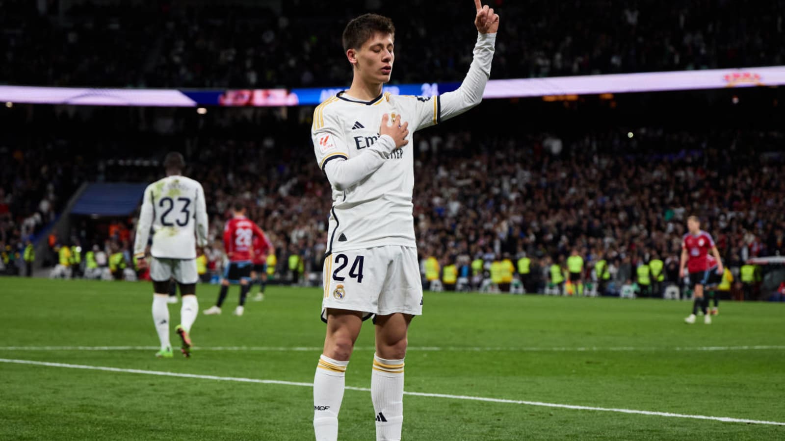 Arda Guler Scores His First Goal for Real Madrid in Win Over Celta Vigo