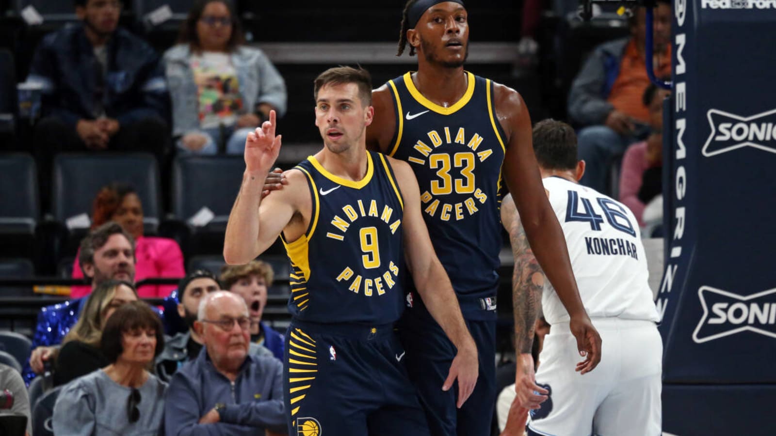 Myles Turner On T.J. McConnell: 'He Takes It Personal When He Sees White Boys Guarding Him'