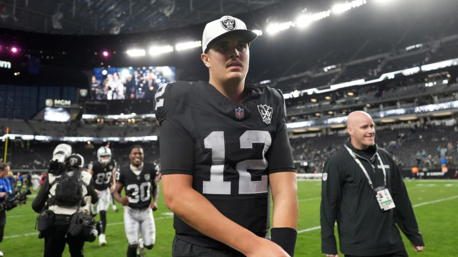 Aidan O&#39;Connell Gets Key Update on Raiders Future After Geno Smith Trade