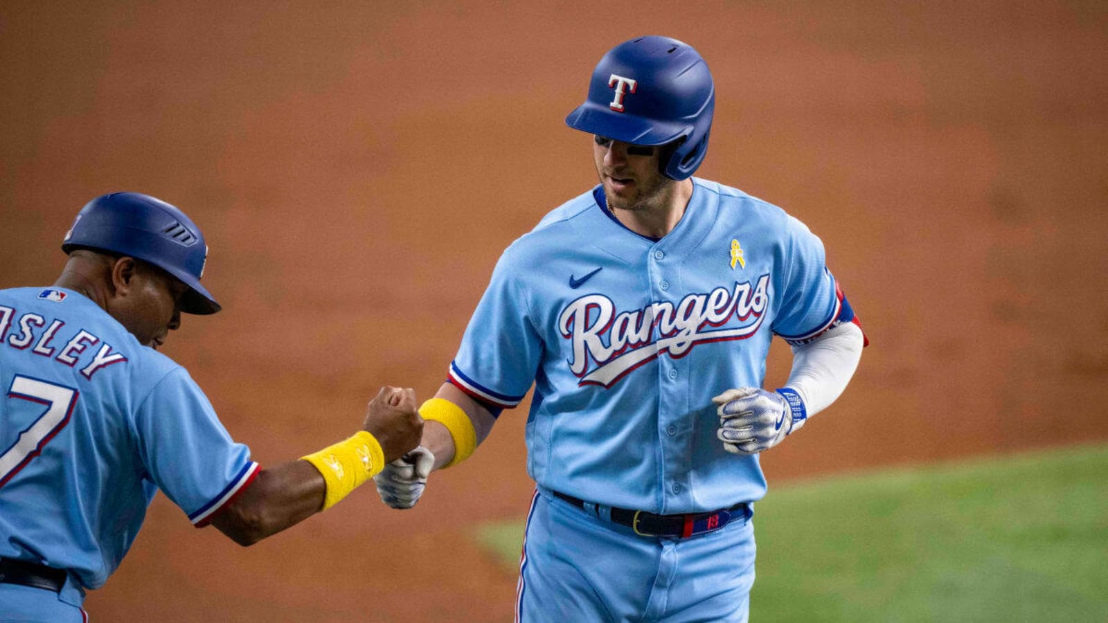 Adolis Garcia Gets Up Off The Mat, Walks It Off For Texas Rangers