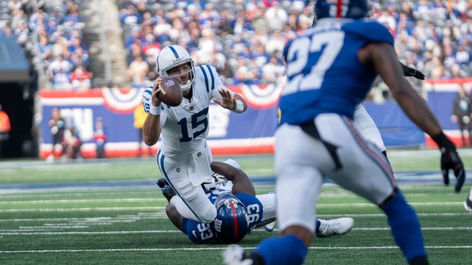 Giants Win Sends McAfee on Emotional Colts Rant