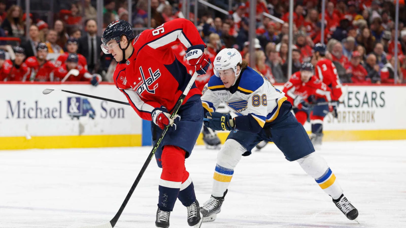 Player to watch vs. Capitals: Adam Gaudette