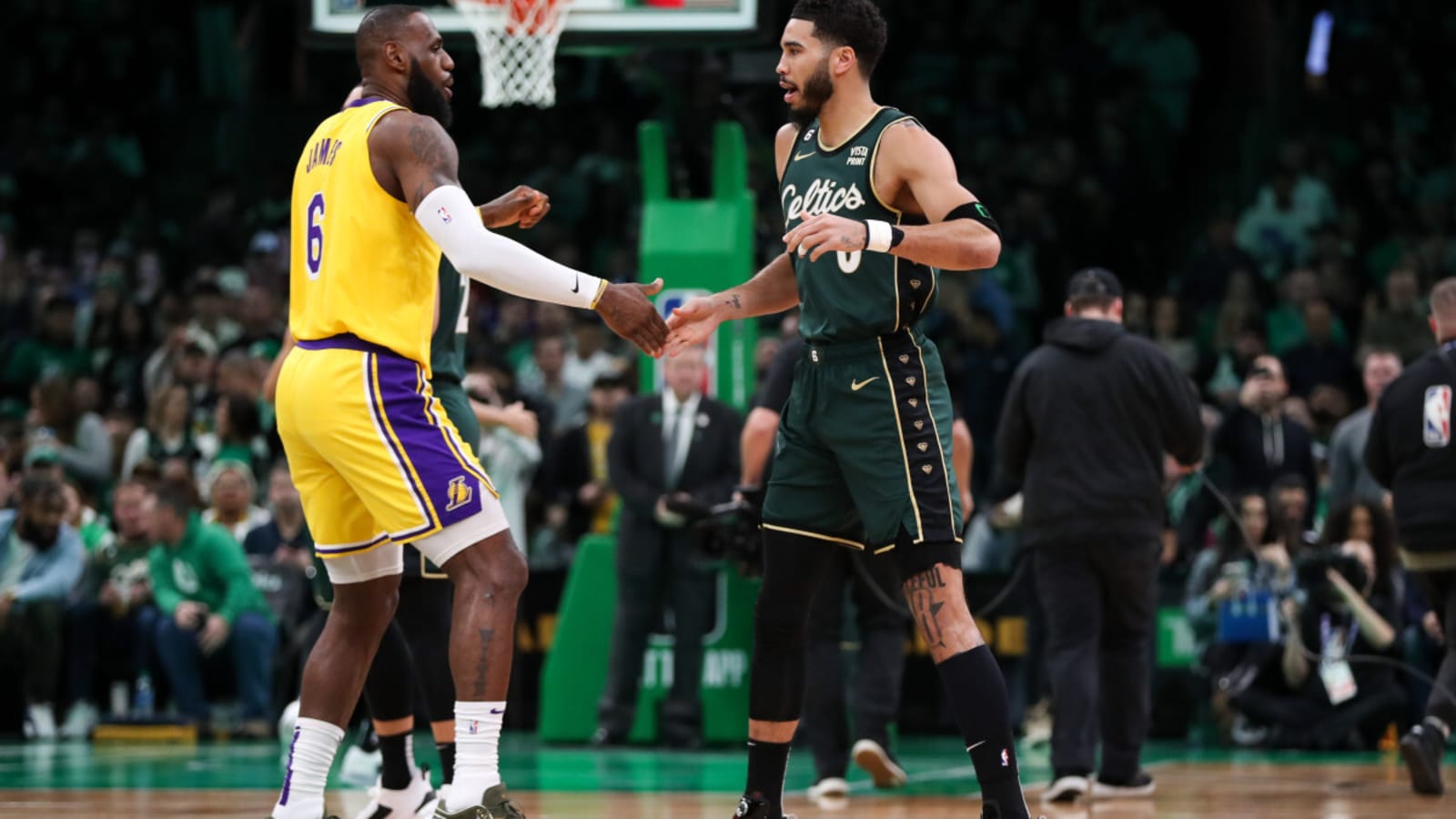 NBA Makes History Jayson Tatum, LeBron James Announcement Before Lakers-Celtics