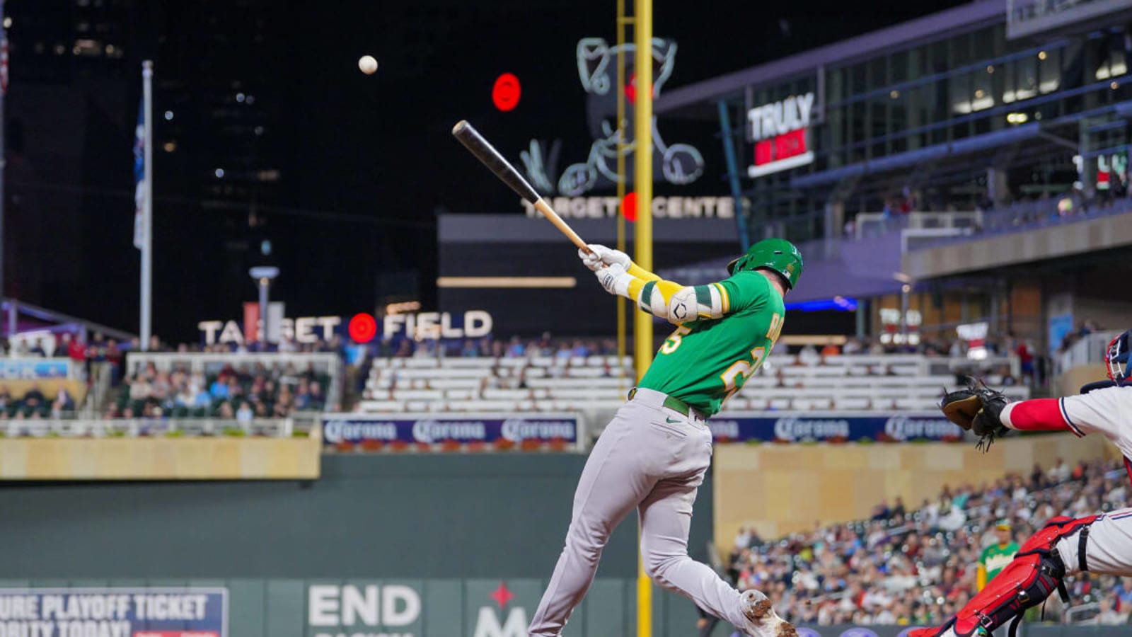 Brent Rooker 'Catches Strays' From Commentary on A&#39;s Las Vegas Renderings