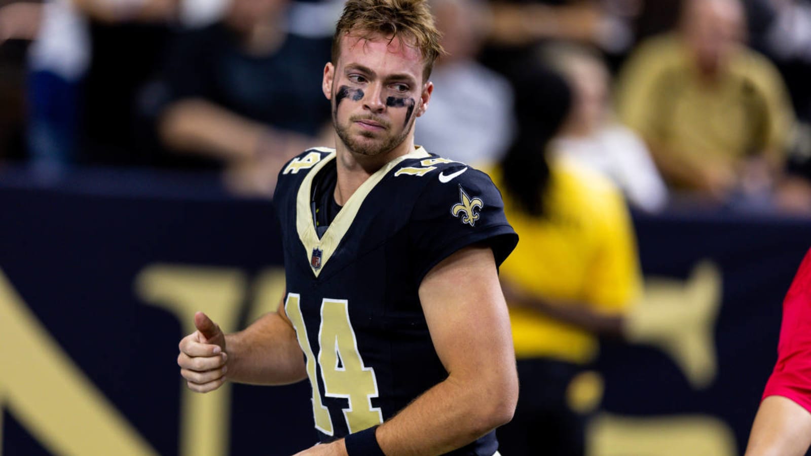 Saints backup QB Jake Haener throws some spice into heated competition