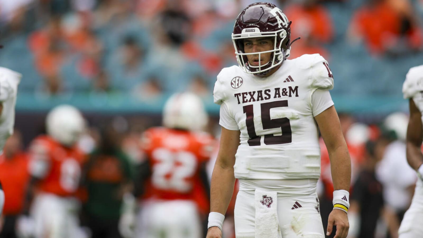 &#39;He&#39;s Still Battling&#39;: Mike Elko Provides Update On Texas A&M QB Conner Weigman