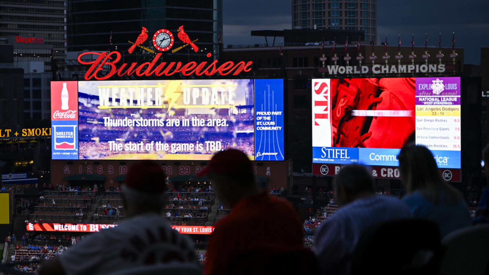 Cubs at Cardinals Has Been Postponed Due to Inclement Weather