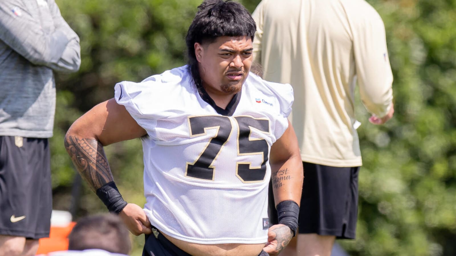 Saints make career-changing decision with rookie OT Taliese Fuaga