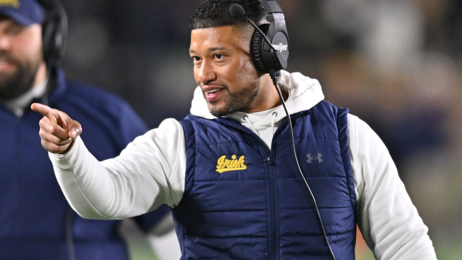 The road was bumpy and flawed, but it needed to be for Notre Dame head coach Marcus Freeman