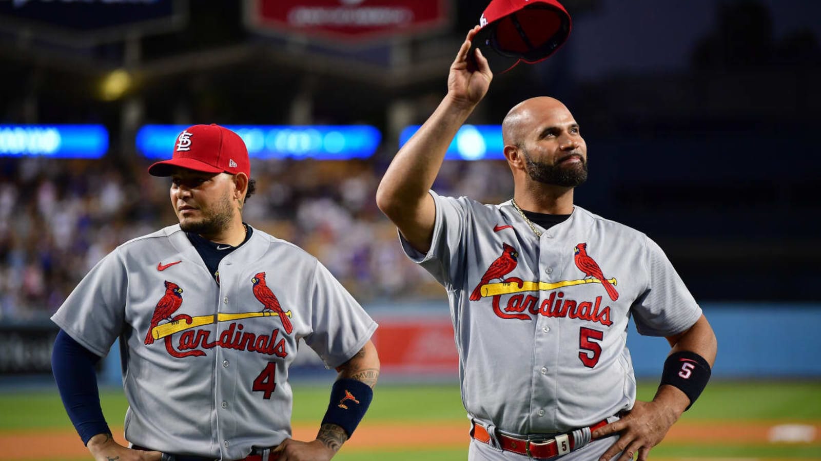 Cardinals 2022 Farewell Tour Adam Wainwright X Yadier Molina Albert Pujols  Signature Shirt