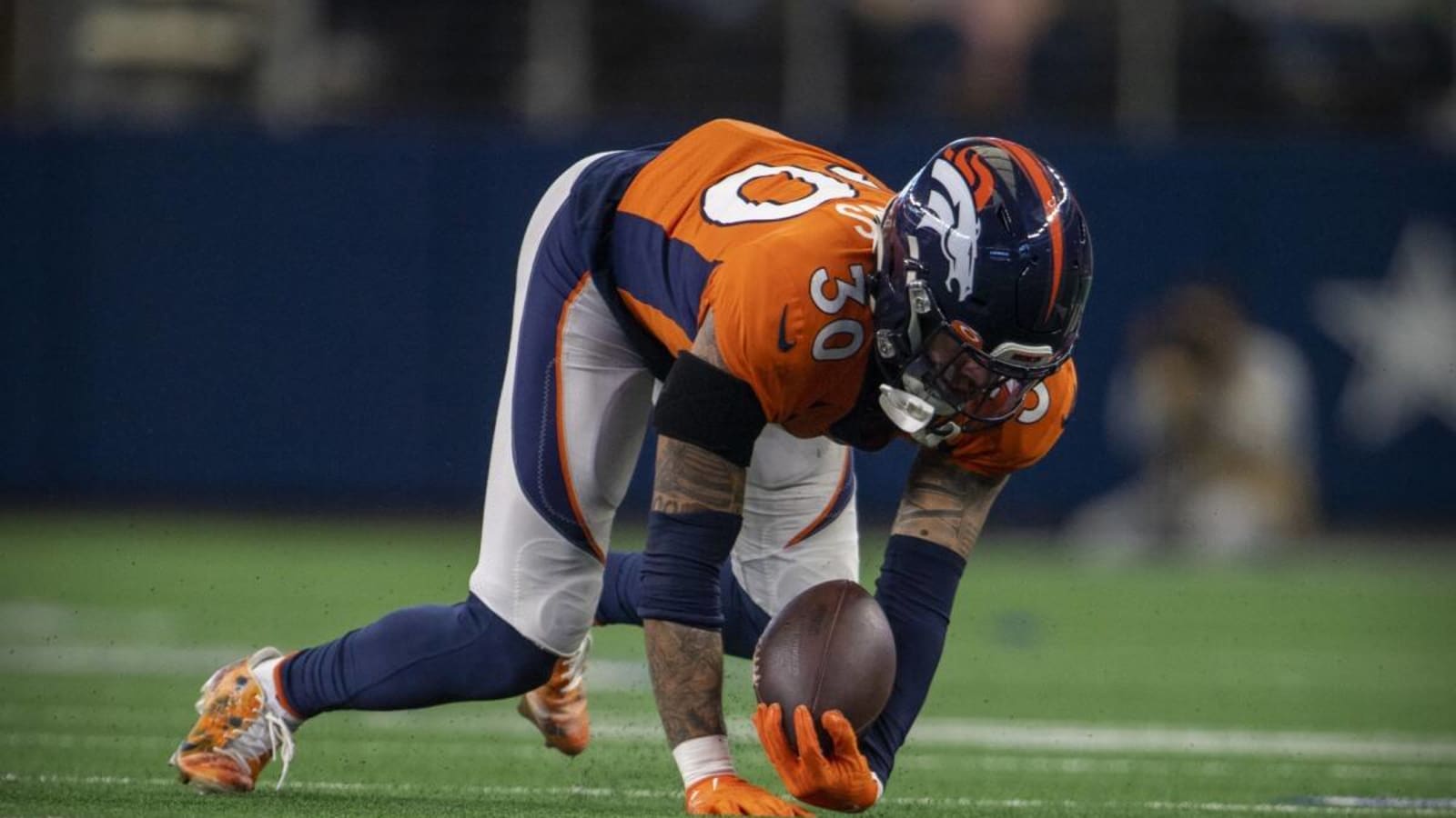 Broncos S Caden Sterns Carted Off in Week 1 vs. Raiders