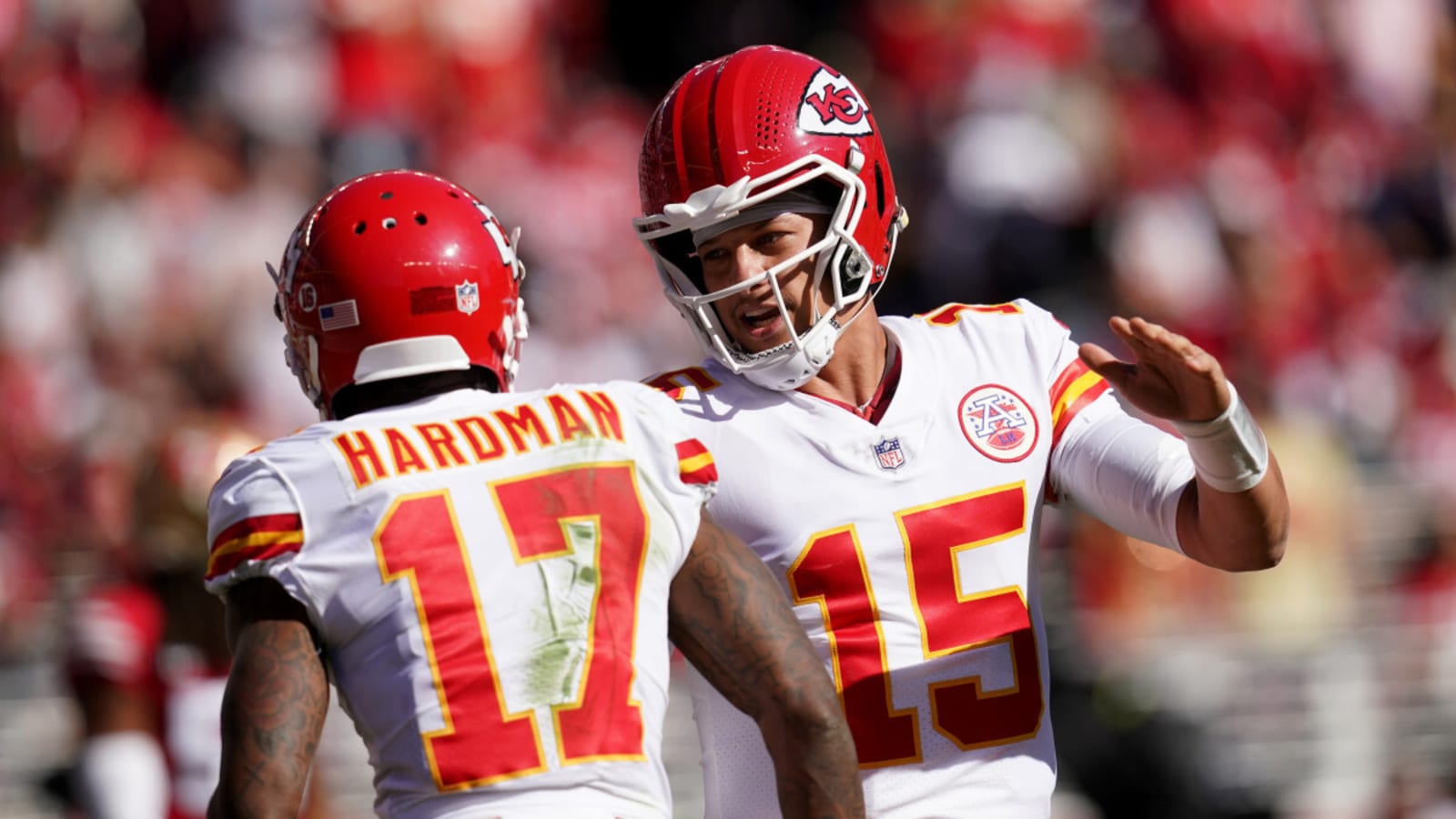 Chiefs and Chargers Release Inactives for &#39;SNF&#39; with Another Receiver Out