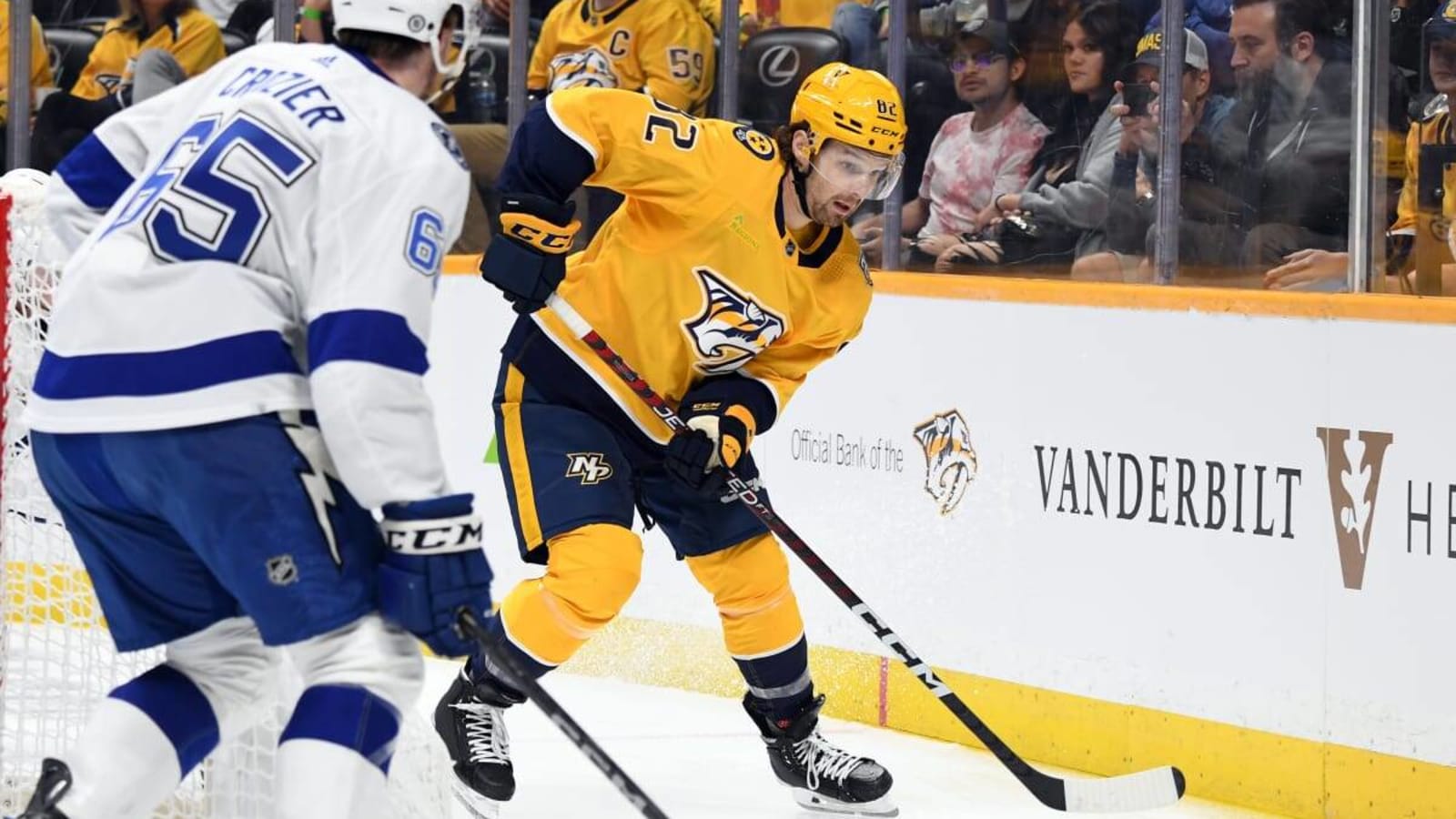 Predators 4, Lightning 5 Late Third Period Goals Give Tampa Bay