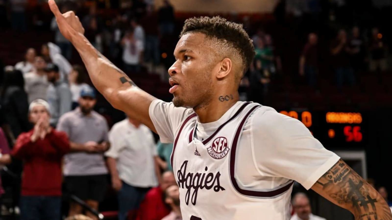 Aggies Coach Buzz Williams Says Heartfelt "Thank You" to Dexter Dennis