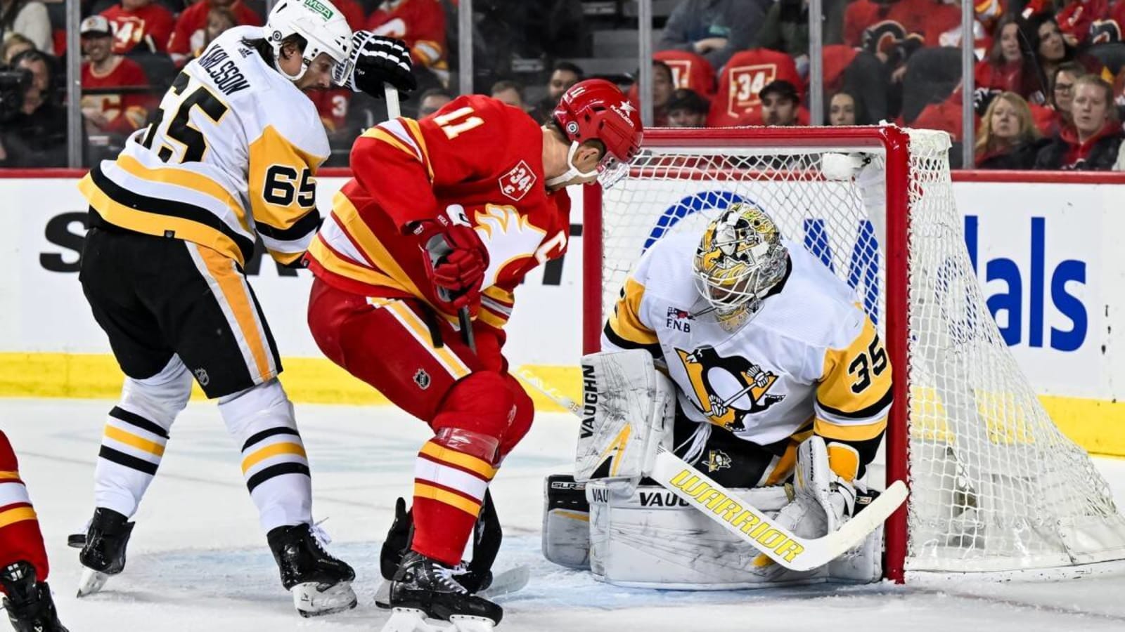 Penguins Blow Late Lead in Meltdown Against Flames