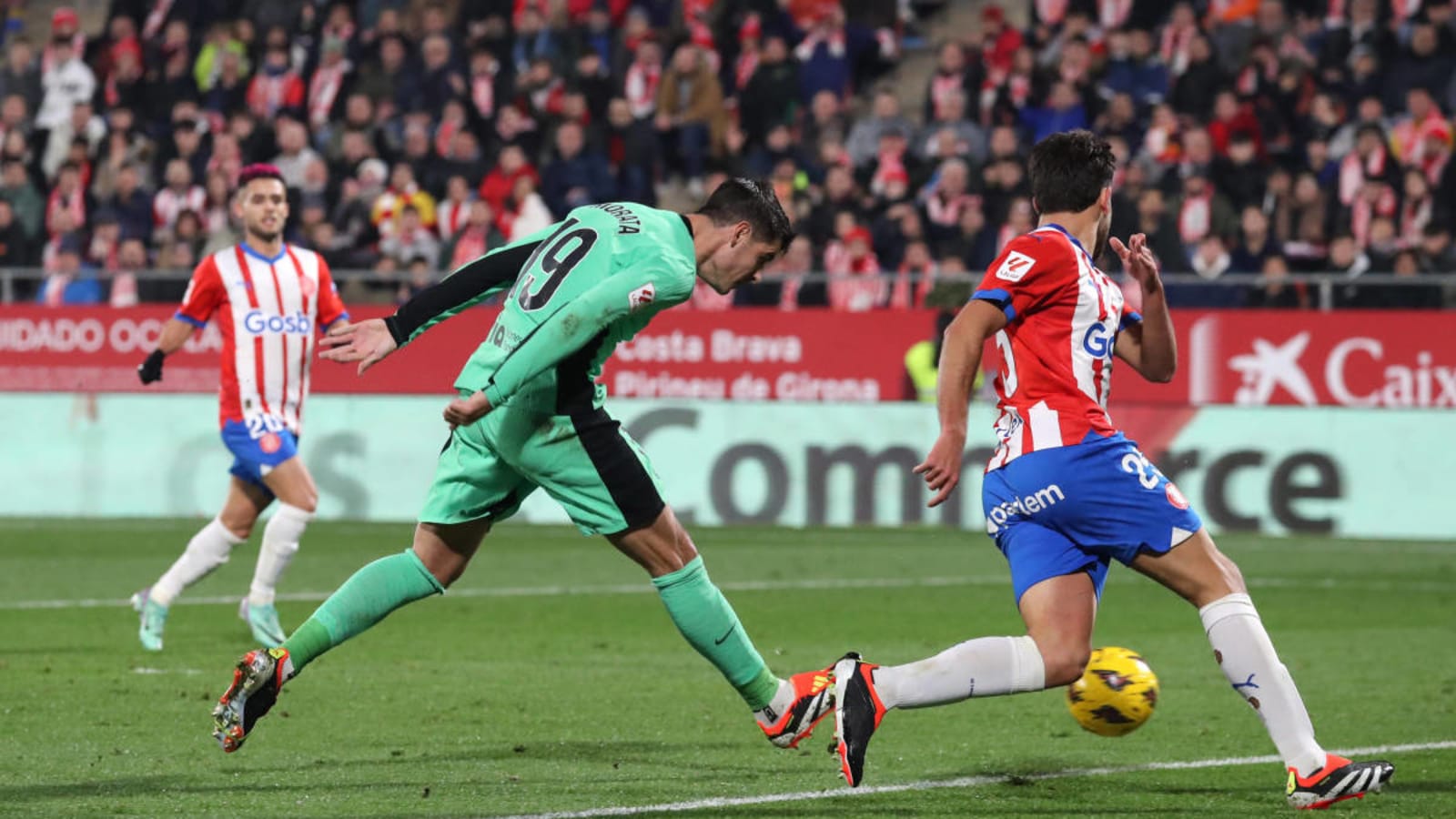 Girona Beat Atletico Madrid 4-3 Despite Alvaro Morata Hat-Trick