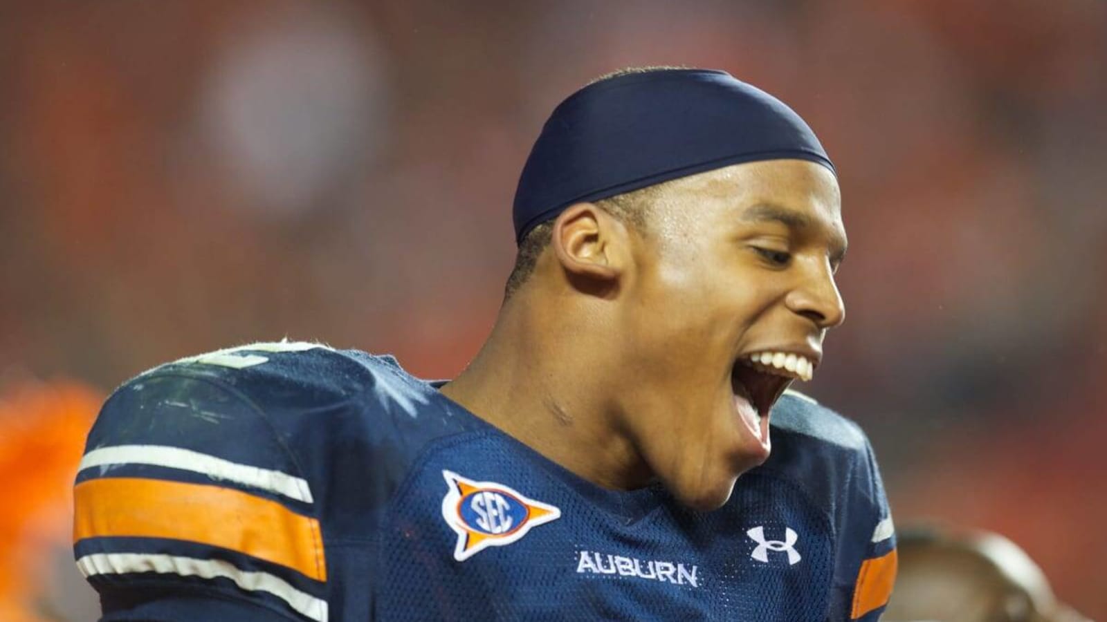 LOOK: Tigers&#39; legend Cam Newton makes appearance for Auburn vs Georgia