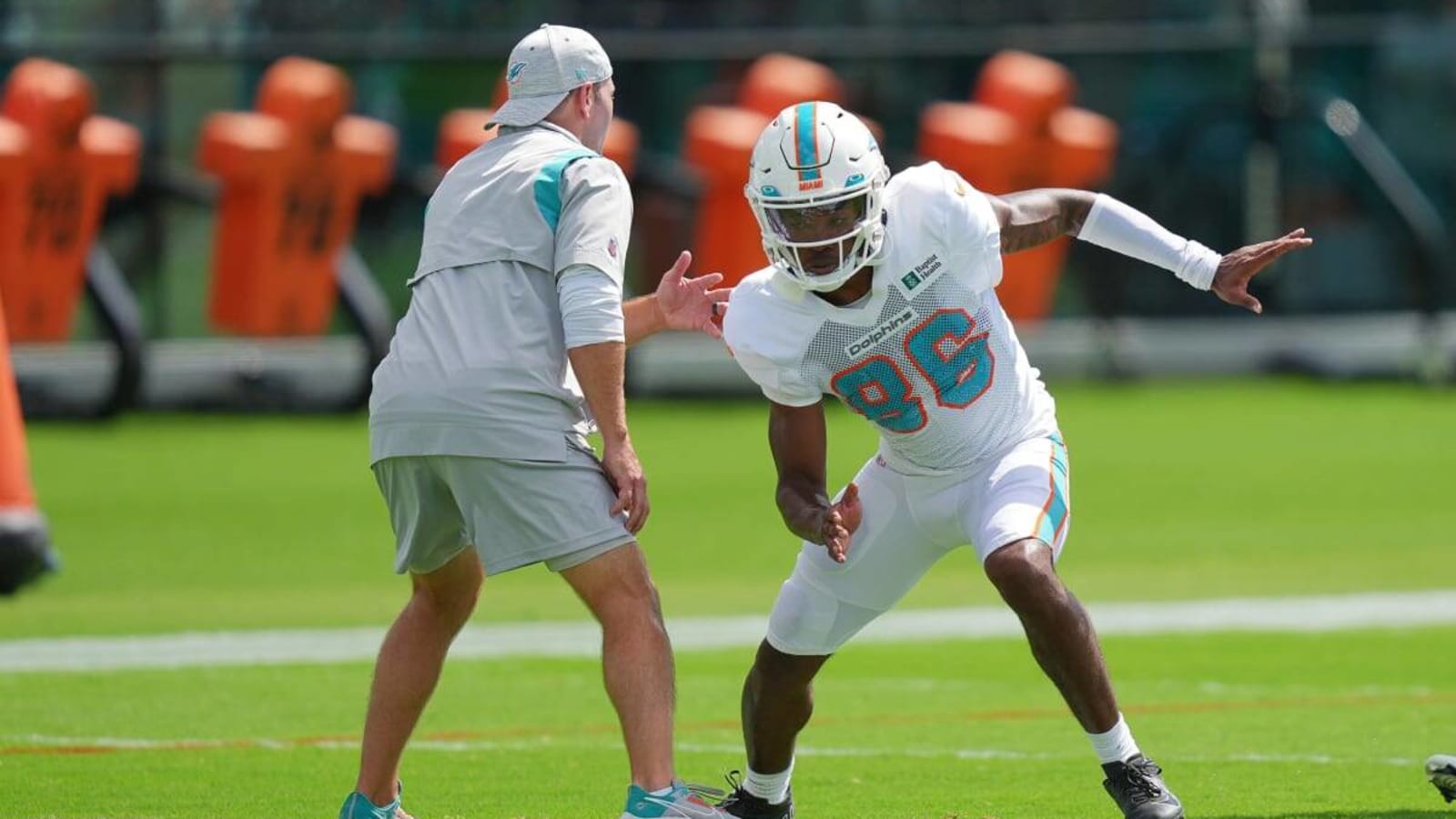 Dolphins Elevate WR Sanders (but no DB) from Practice Squad