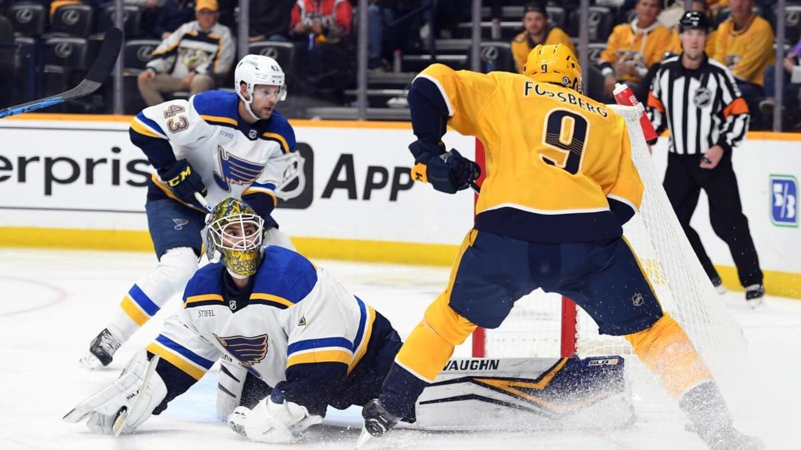 Predators Face Central Division Rival Blues Tonight