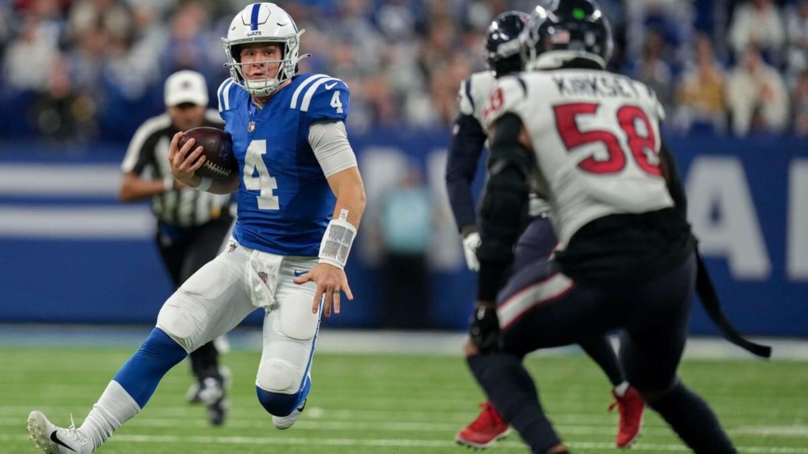 Colts&#39; Sam Ehlinger Plays as Expected in Loss to Texans