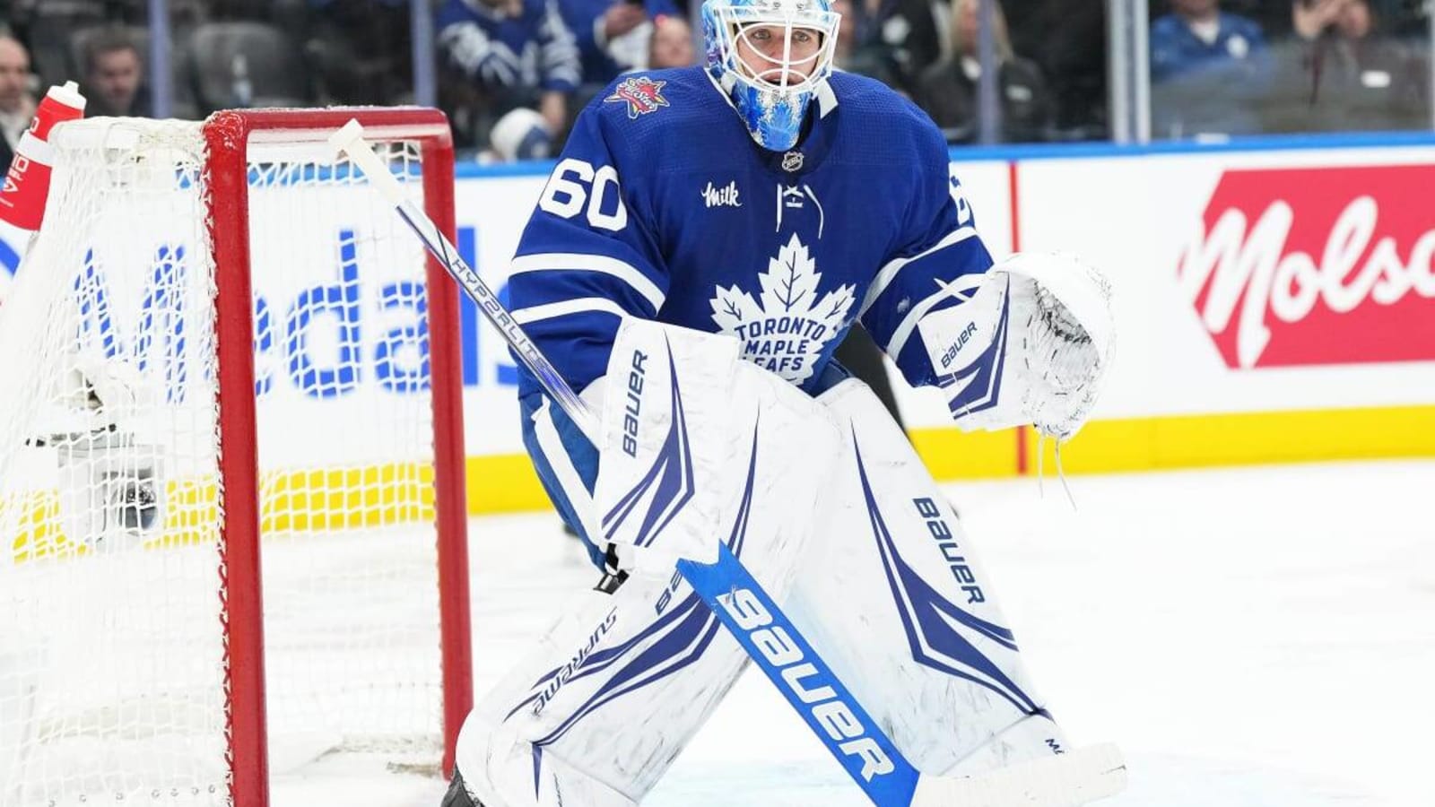 Joseph Woll&#39;s First Practice &#39;A Good Step&#39; as the Maple Leafs&#39; Goaltender Continues Recovery from High-Ankle Sprain