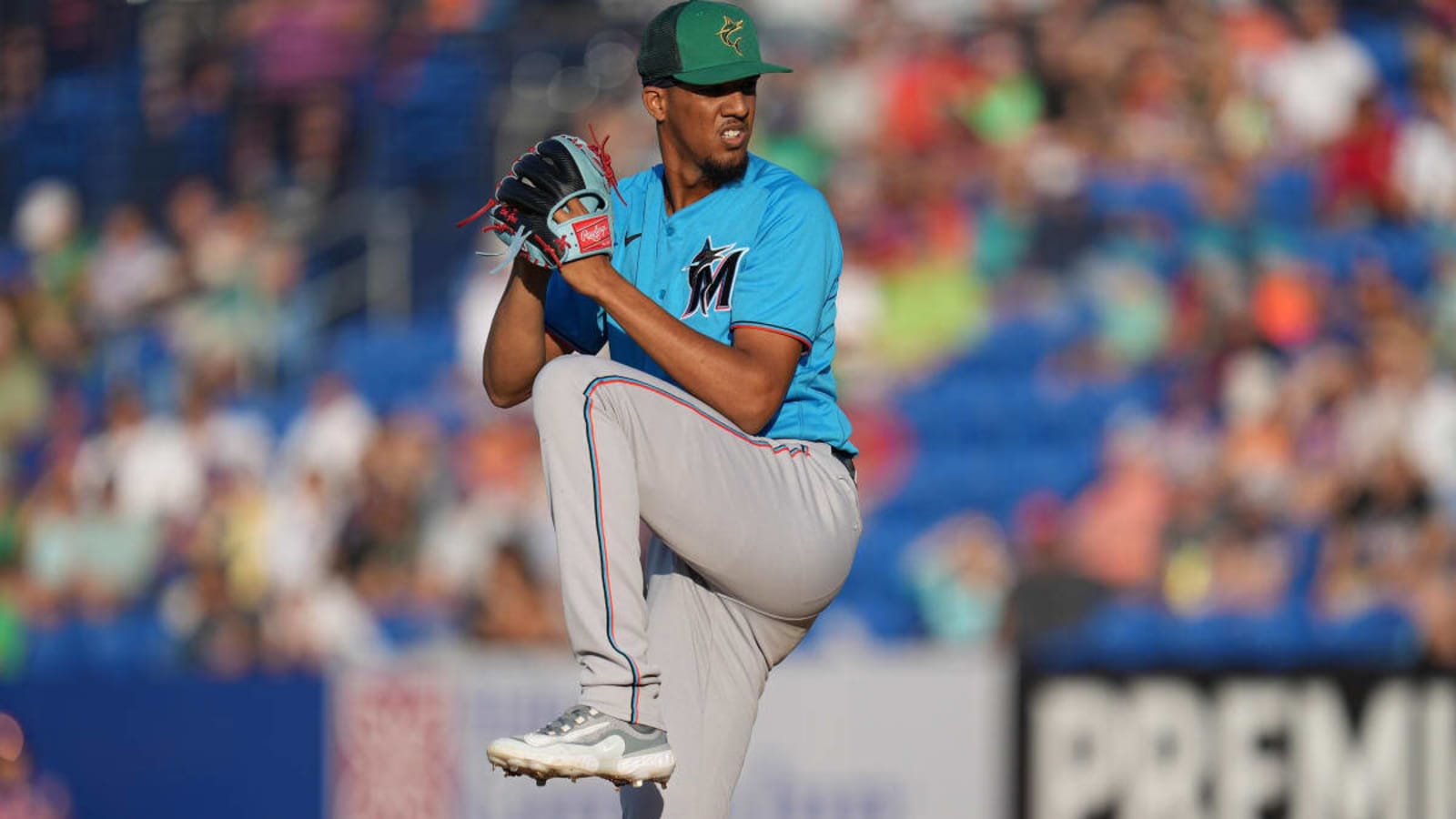 First Look at Uniform For Miami Marlins' Prospect Eury Perez - Fastball