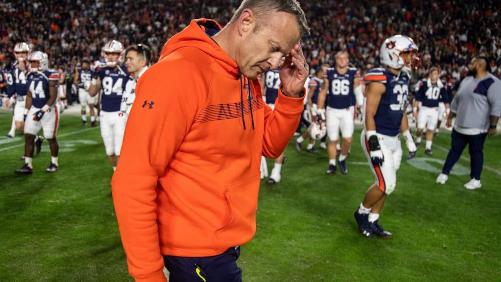 LOOK: Auburn Twitter is blaming Bryan Harsin for loss vs Texas A&M