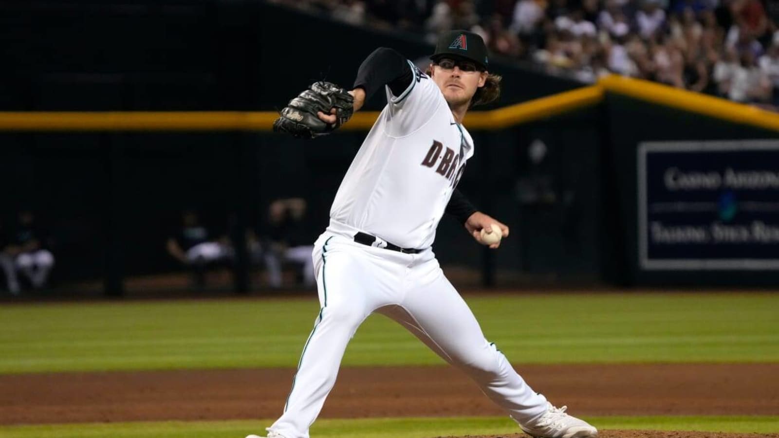 Andrew Saalfrank&#39;s Mom Gets Emotional During His MLB Debut With Arizona Diamondbacks