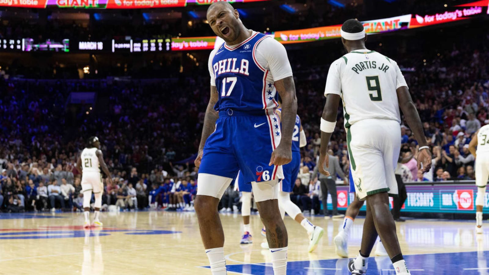 Why 76ers Rolled With PJ Tucker Over Harrell, Reed vs. Bucks