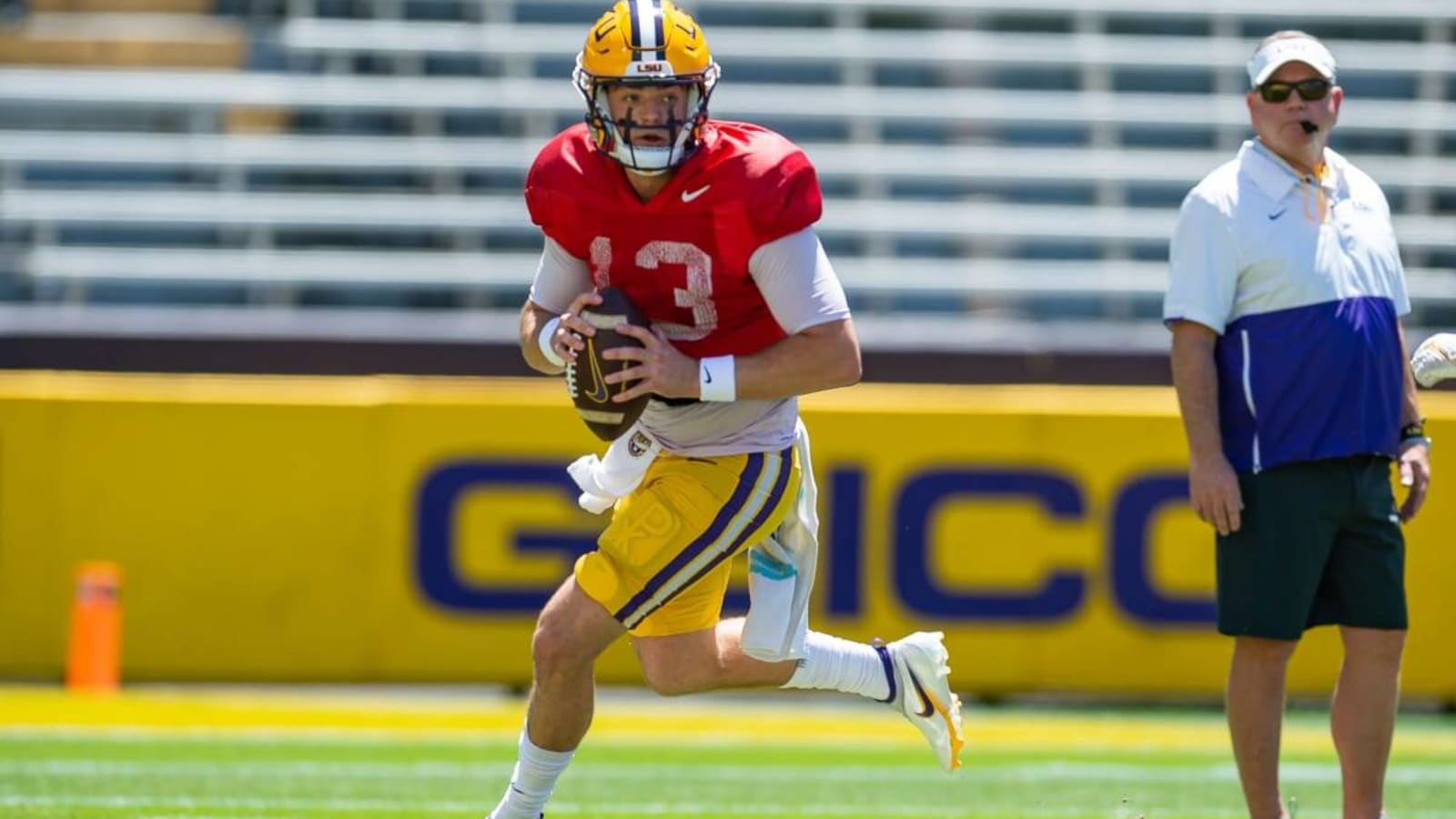 Brian Kelly Discusses Potential of Adding a Transfer Portal Quarterback
