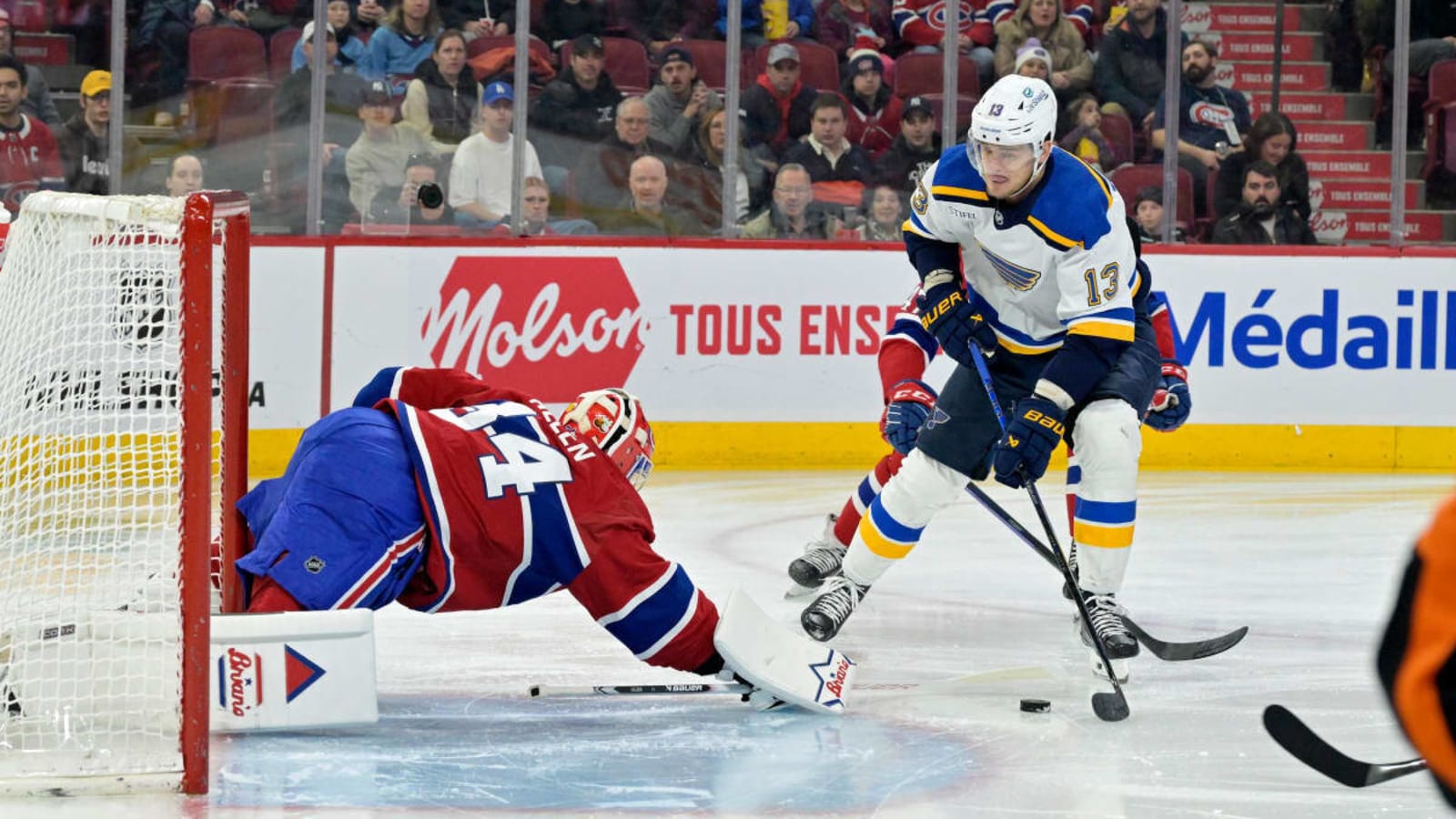 Blues player of the game vs. Canadiens: Alexey Toropchenko